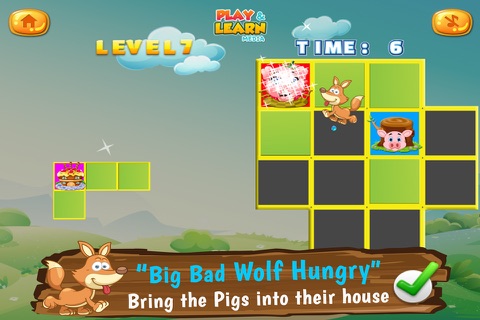 Three Little Pigs Puzzles screenshot 4