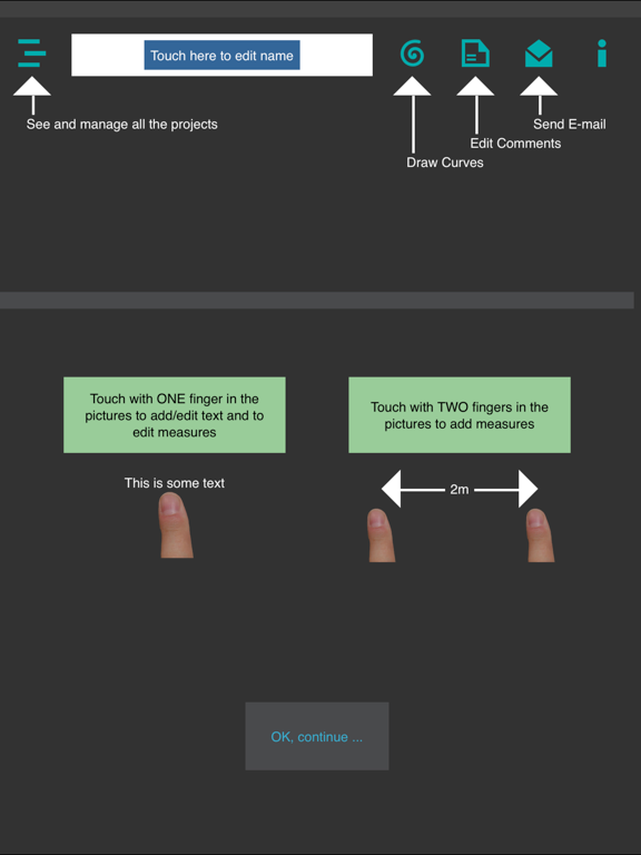 Measures App (Easy) (F) iPad screenshot 3 - Productivity app