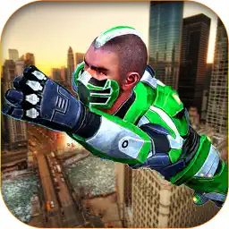 Flying Super Hero Adventure 3D app icon