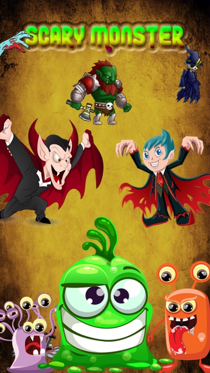 Chamber of Scary Monster Emoji