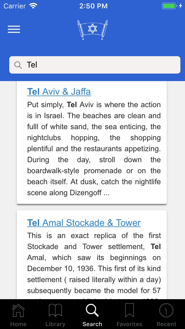 iPhone screenshot