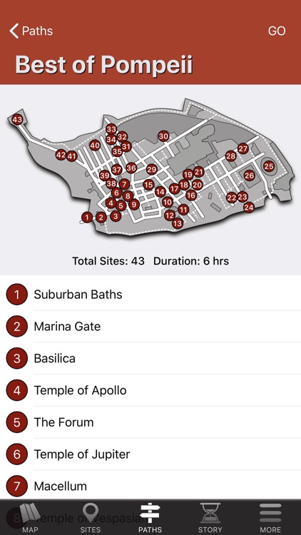 Pompeii Map - Travel Guide screenshot-8