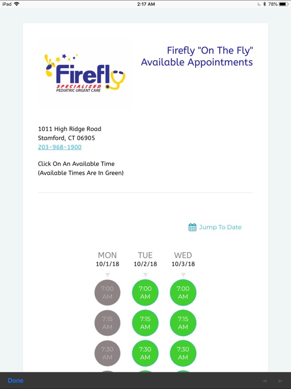 Screenshot #5 pour Firefly Pediatrics Urgent Care