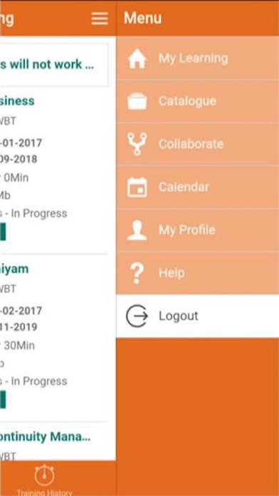 How to cancel & delete IDBI LMS - OJAS from iphone & ipad 3