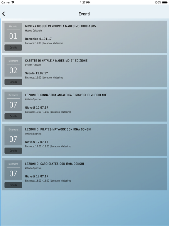 Madesimo iPad screenshot