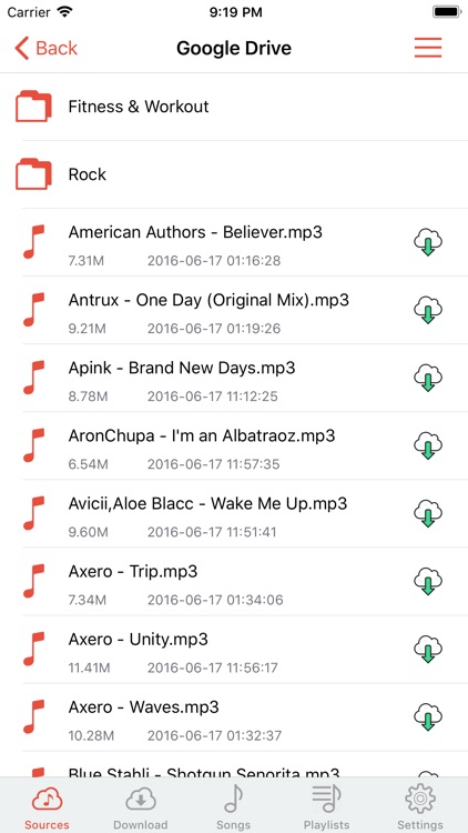 Cloud Music Player - Listener