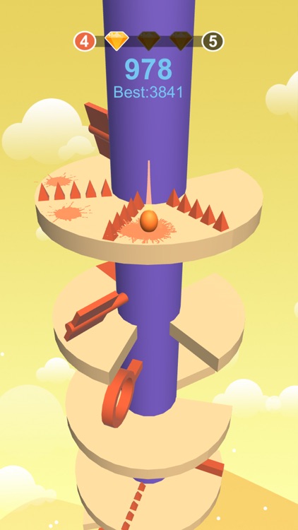 Hop Ball - Hop To Crush Slices screenshot-3