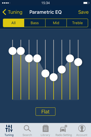 Alpine TuneIt App screenshot 2