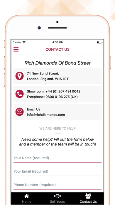 Rich Diamonds iPhone screenshot 5 - Lifestyle app