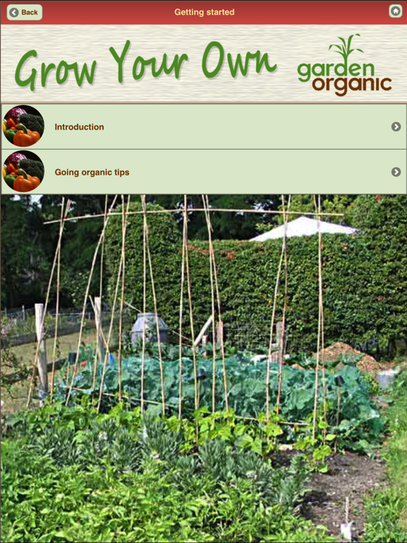 Screenshot #5 for Growing Organic Vegetables