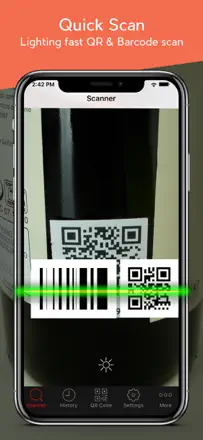 Barcode Scanner - QR Scanner: Screenshot 1 von 4