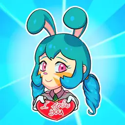 Love Stickers: Pretty Bonnie app icon