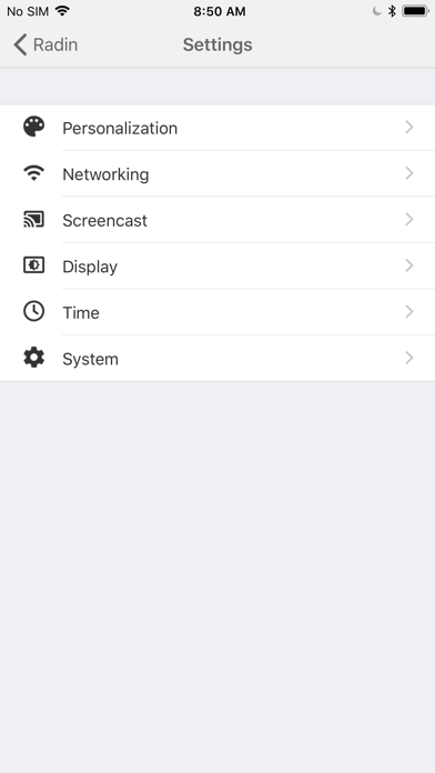 App screenshot