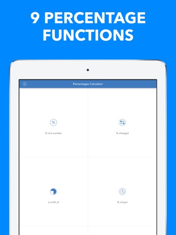 Percentages Calculatorのおすすめ画像1