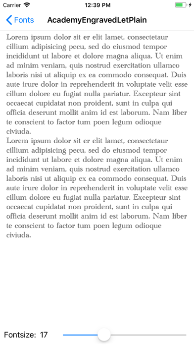 Screenshot #2 pour FontsTool 2