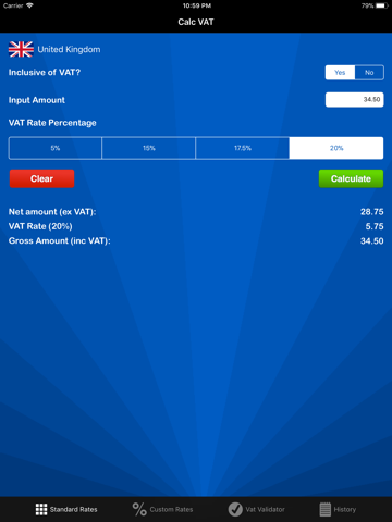 Screenshot #4 pour Calc TVA - Calculateur de TVA