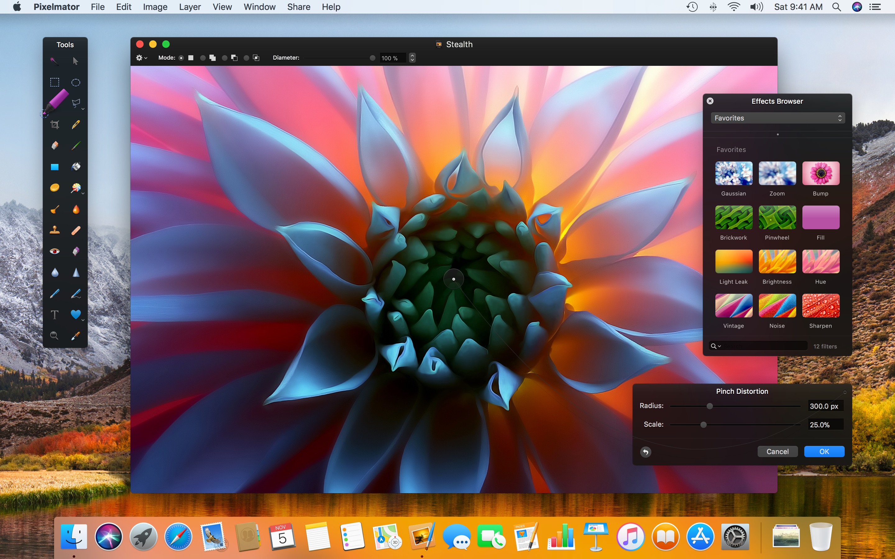 Screenshot do app Pixelmator