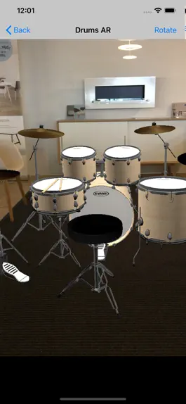 Game screenshot Drums AR apk