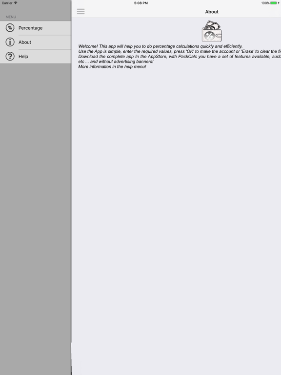 Screenshot #4 pour PercentCalc