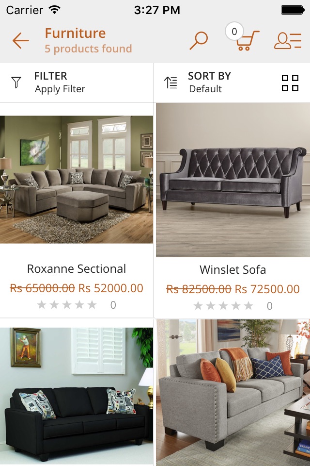 Oho Furniture App screenshot 2