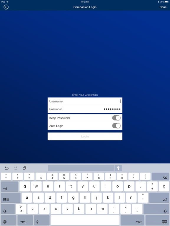 ACN Companion iPad screenshot 5 - Productivity app