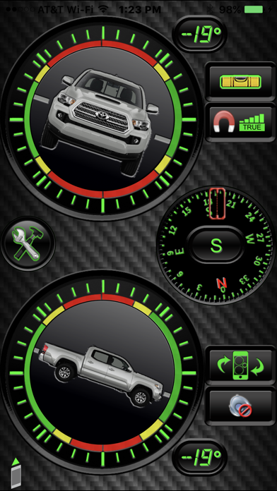 Vehicle Clinometer / Tilt meter Screenshot 2