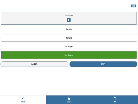 Screenshot #5 pour French language Test