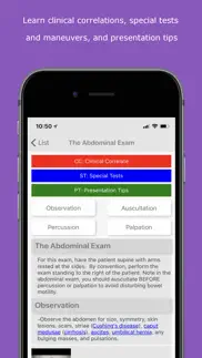 physical exam essentials iphone screenshot 3