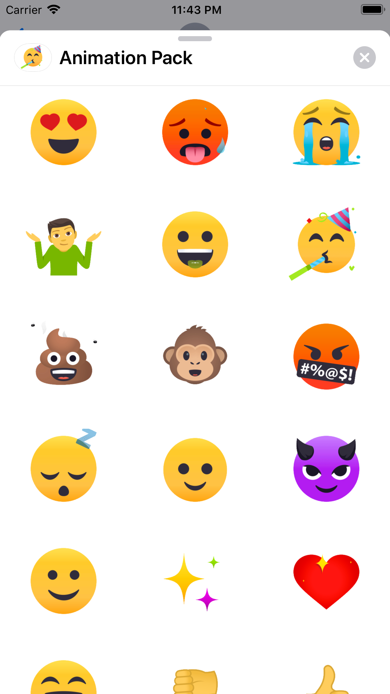 Animated Emoji by EmojiOne