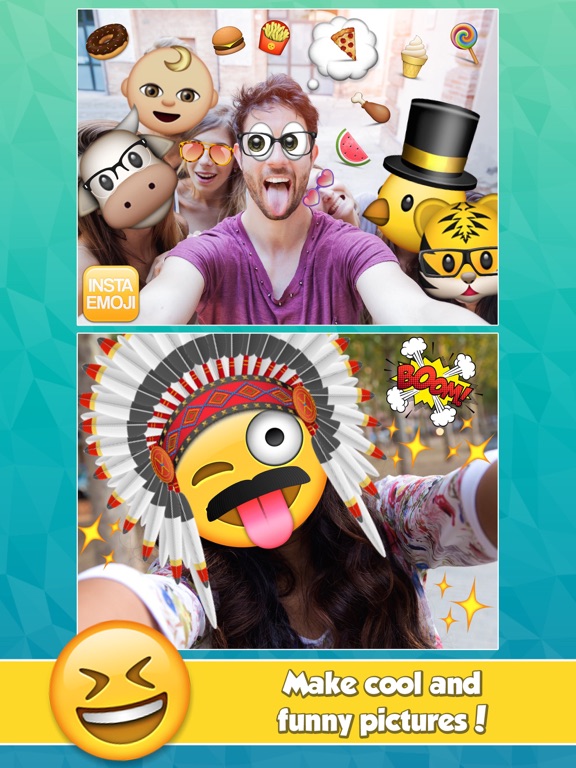 Screenshot #5 pour Insta Emoji Photo Editor