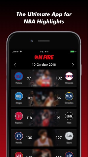 ON FIRE - Highlights for NBA