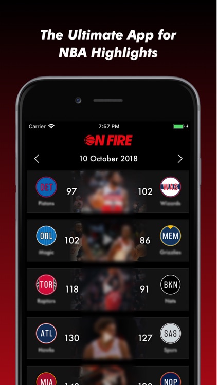 ON FIRE - Highlights for NBA