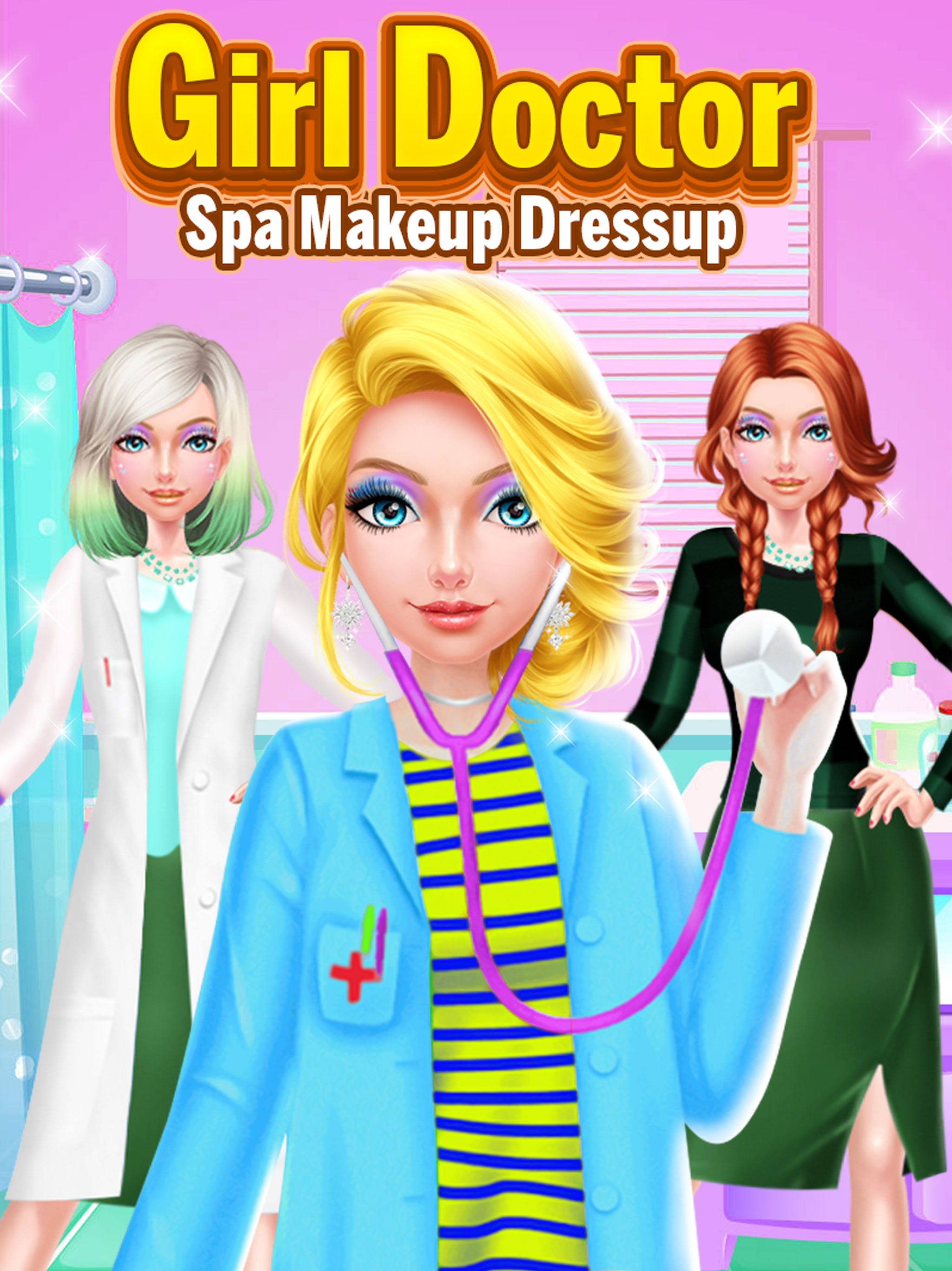 Girl Doctor Spa Makeup Dressup