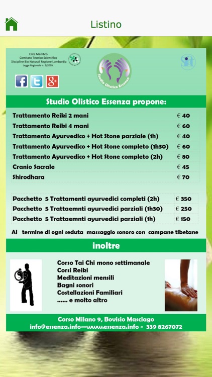 Essenza - Studio Olistico