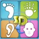 Total Reflexology-3D app icon - Medical app for iPhone