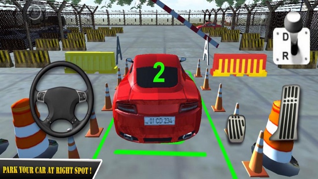 Red Car Parking Skill 18(圖2)-速報App