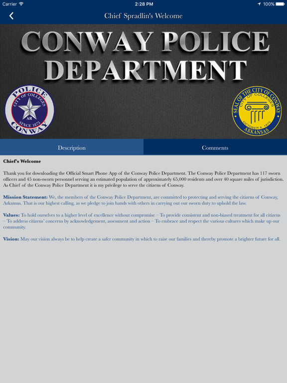 Screenshot #5 pour Conway Arkansas Police