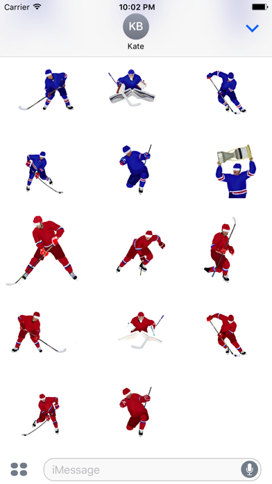 Hockey! Stickers screenshot 2