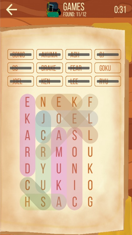 Wizard Word Search screenshot-5