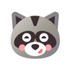 Little raccoon emoji