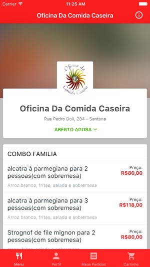 Oficina Da Comida Caseira Delivery(圖1)-速報App