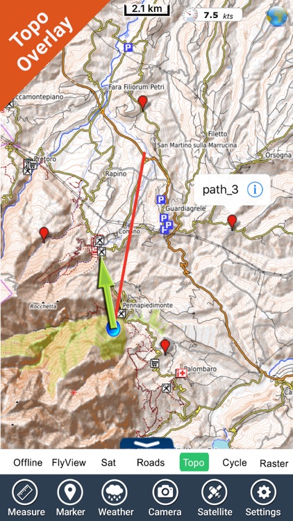Majella National Park - GPS Map Navigator
