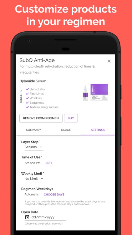 Skincare Regimen Organizer screenshot-6