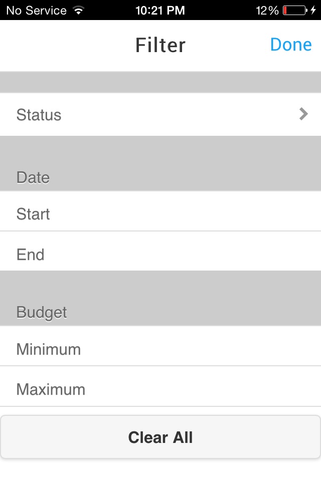 Infor Lawson Mobile Projects screenshot 3