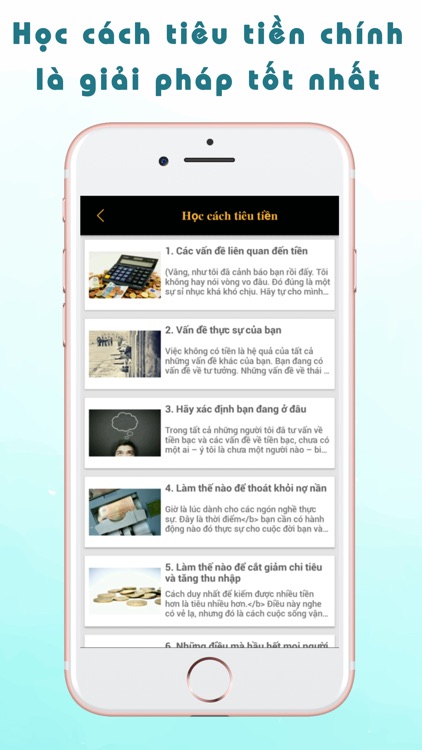 Học cách tiêu tiền screenshot-3