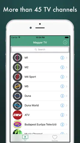 Game screenshot Magyar TV - magyar TV élő mod apk