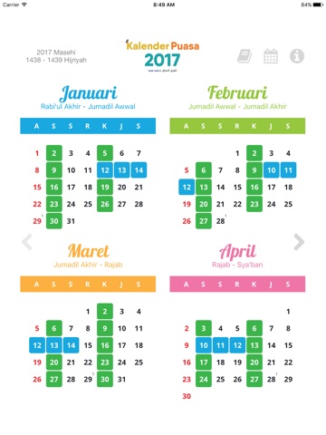 Kalender Puasa screenshot 2