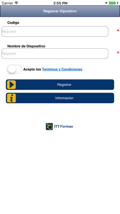 How to cancel & delete ITT Formax from iphone & ipad 1