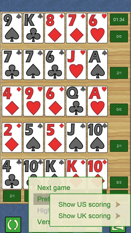 Poker Solitaire V+ screenshot-3