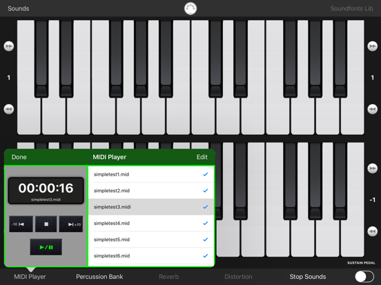 midi Keyboard iPad app afbeelding 4